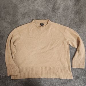 J. Crew Women's Tan Crewneck Sweater